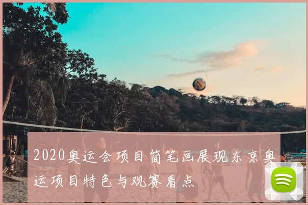 2020奥运会项目简笔画展现东京奥运项目特色与观赛看点